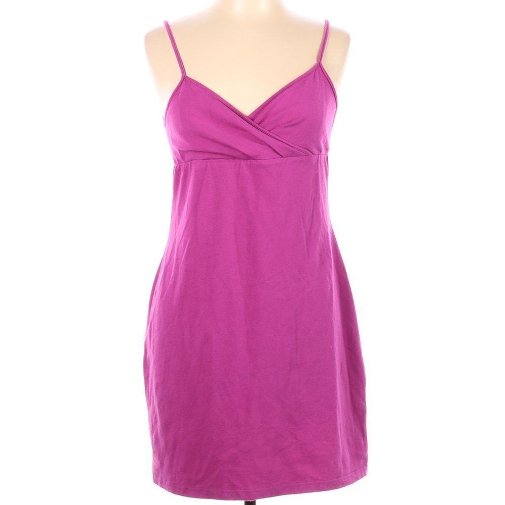 Newport News Jrs Sz L *Barbie* Magenta Pink Purple Casual Dress